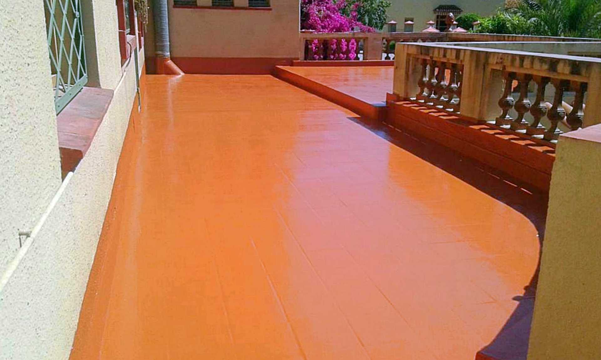 Impermeabilización de techo y terraza